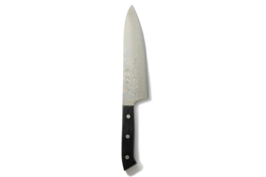sakai kitchen〈堺キッチン〉【山塚尚剛刃物】ステンレス ニッケルダマスカス牛刀　180mm