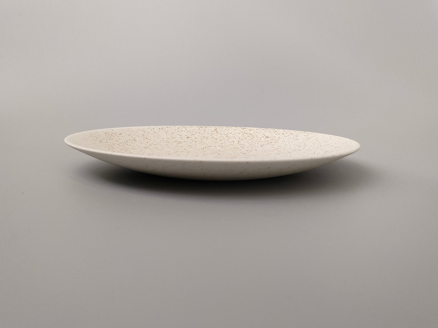 【旅皿】Markt plate 23.5㎝ Nashiji White