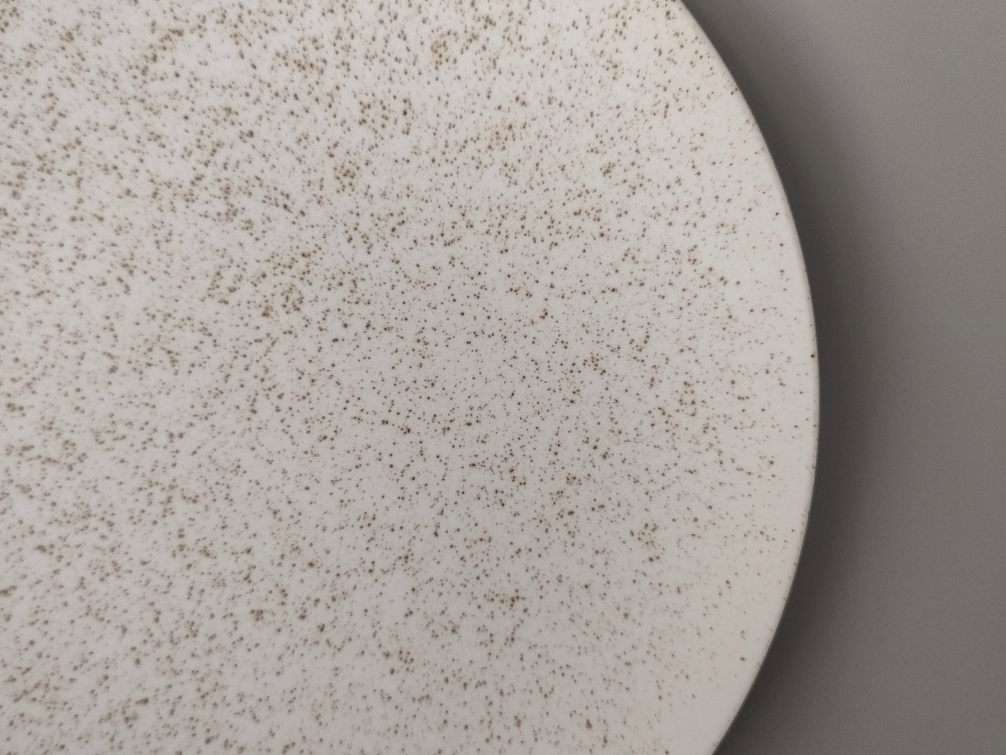 【旅皿】Markt plate 23.5㎝ Nashiji White