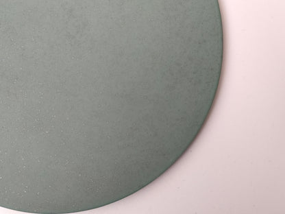 【旅皿】Flat plate 19.6㎝ Nashiji Green