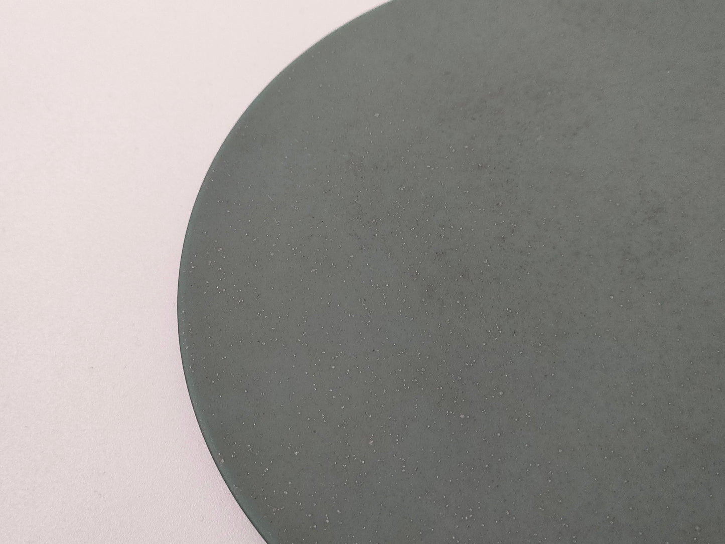 【旅皿】Flat plate 19.6㎝ Nashiji Green
