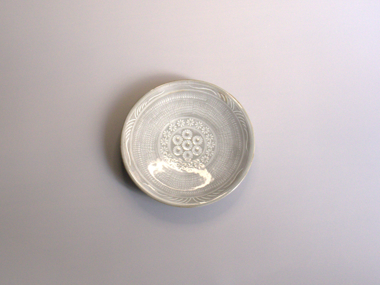 -Onlandstore　香山窯　印花文豆皿-