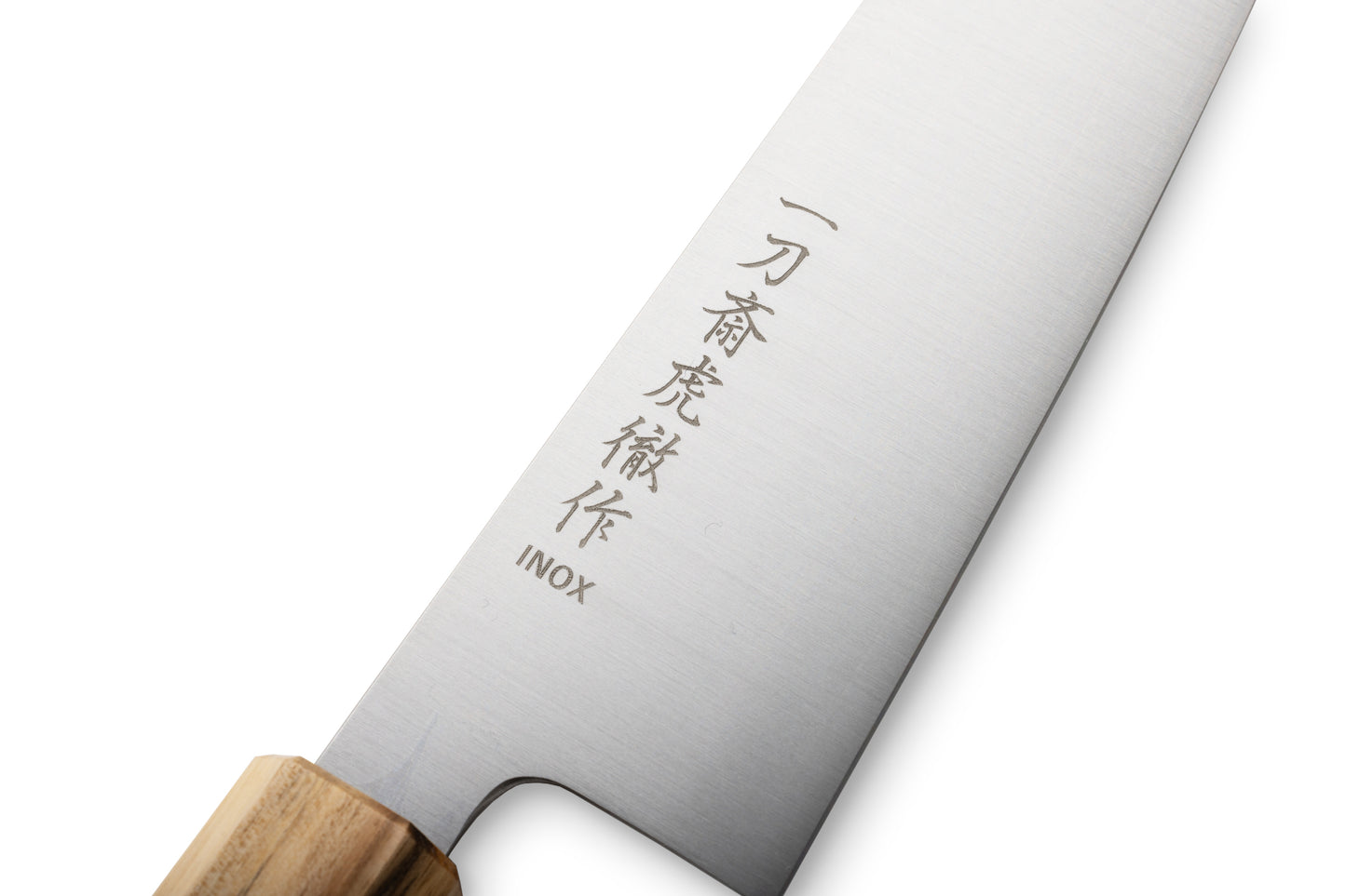 sakai kitchen〈堺キッチン〉【高橋楠】INOX 和三徳 間伐材八角柄 170mm