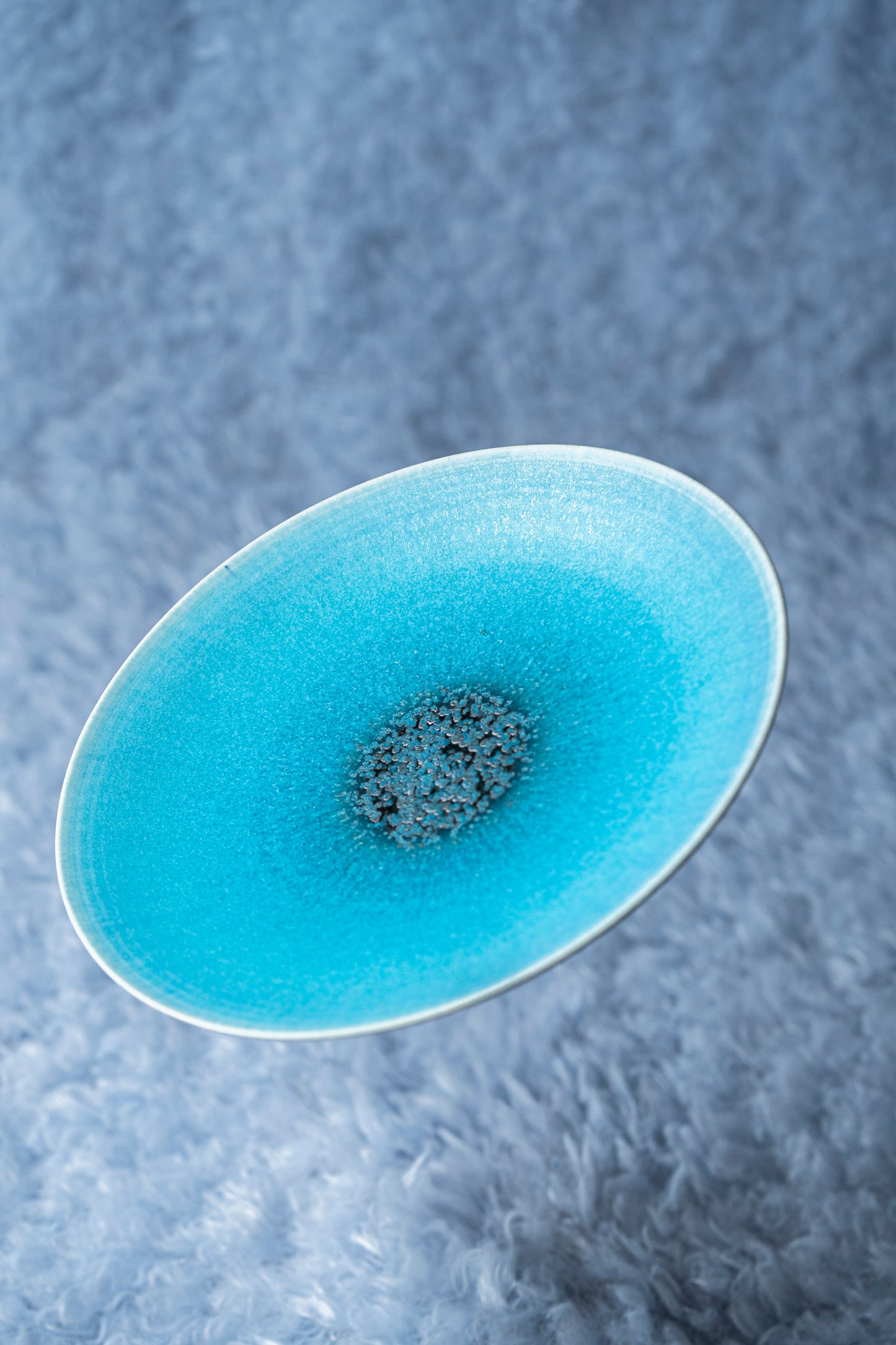 【旅皿】碧彩　７.５寸皿