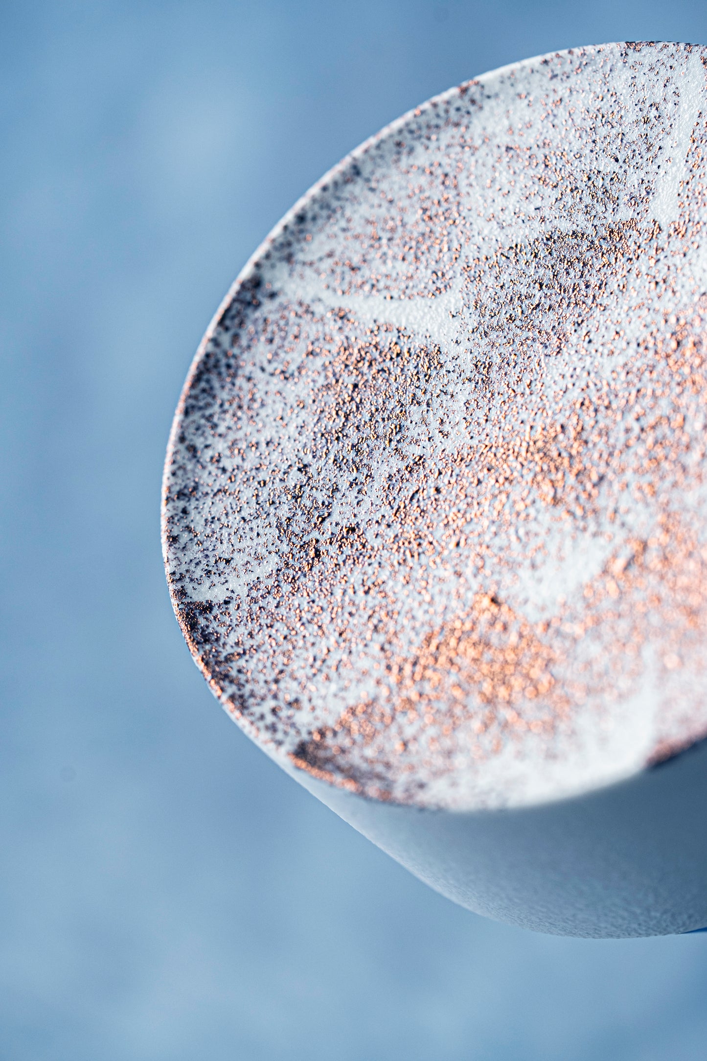 【旅皿】スノー銅散　ドラム100