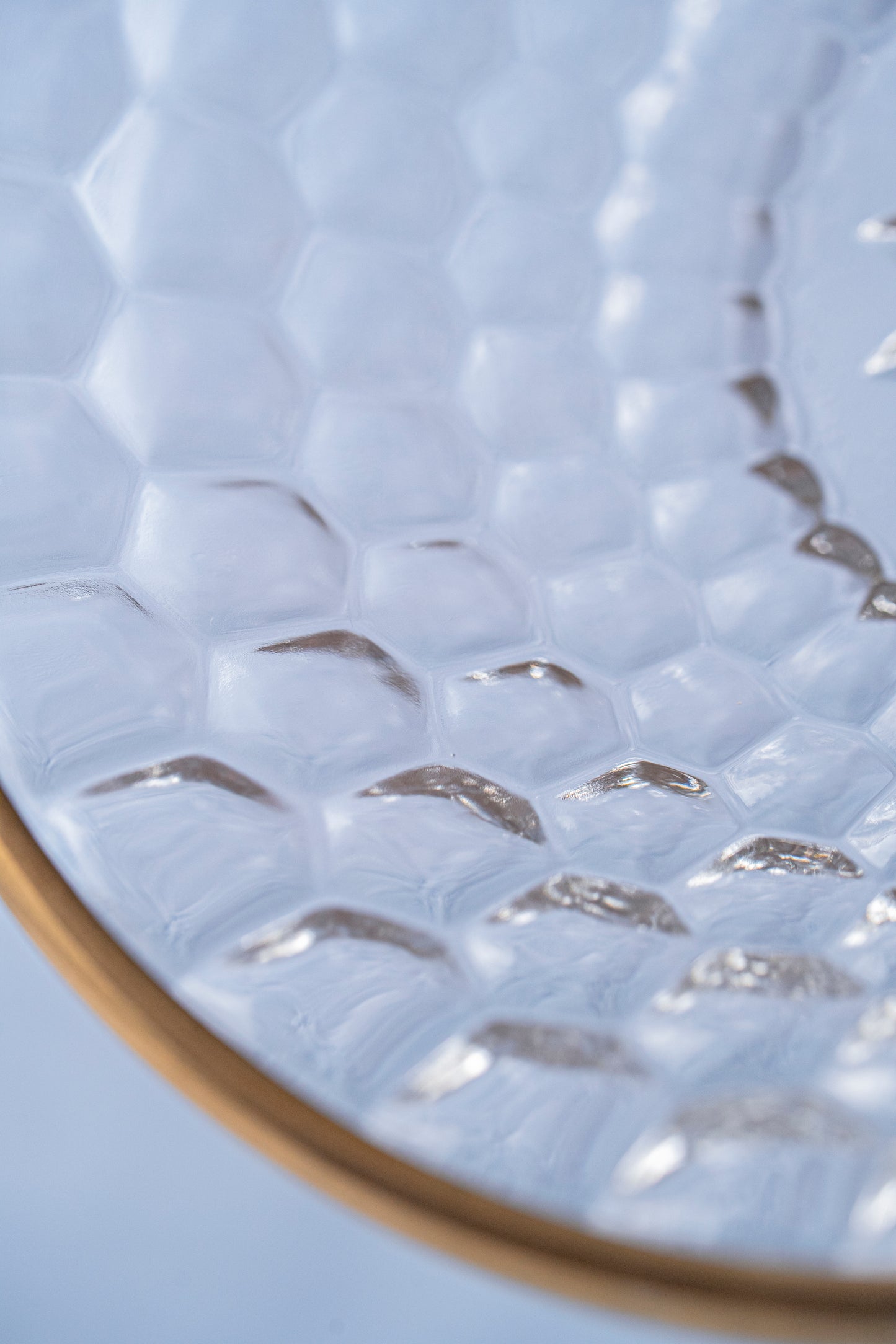 【旅皿】亀甲洗鉢金付