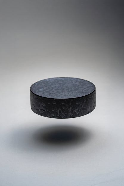 【旅皿】黒サビ絞り　ドラム130