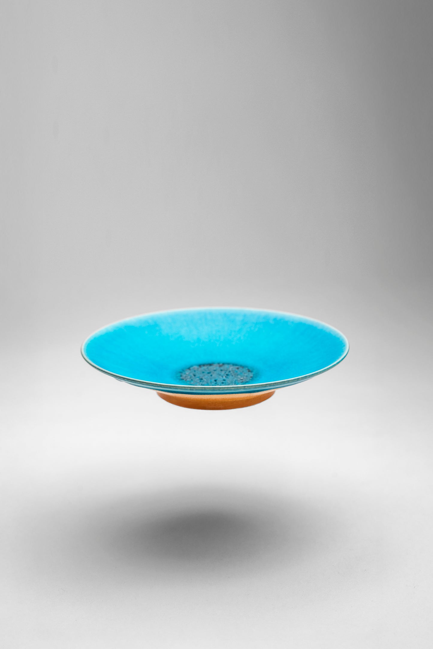 【旅皿】碧彩　5寸皿