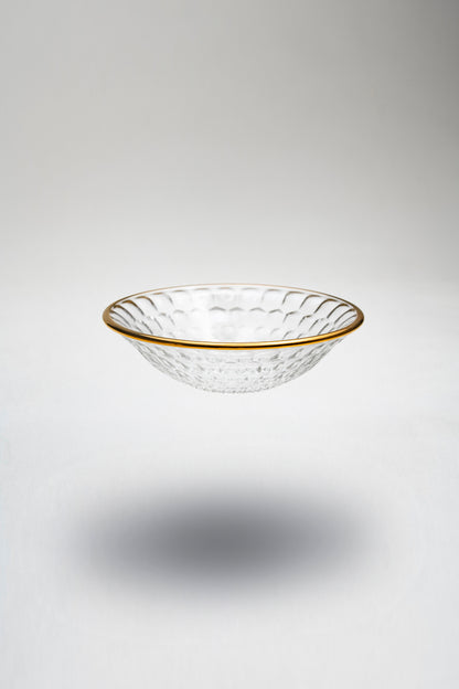 【旅皿】亀甲洗鉢金付