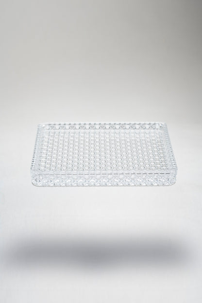 【旅皿】籠目正角皿