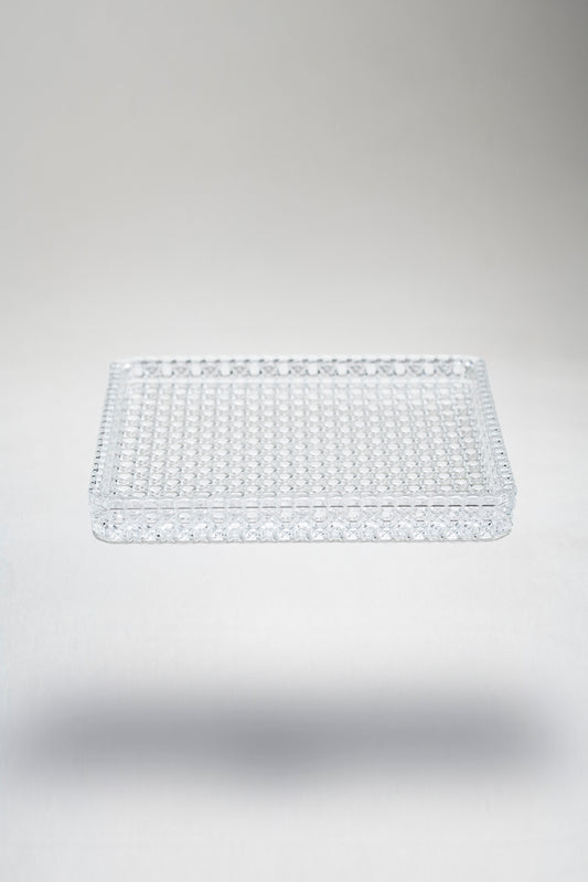 【旅皿】籠目正角皿