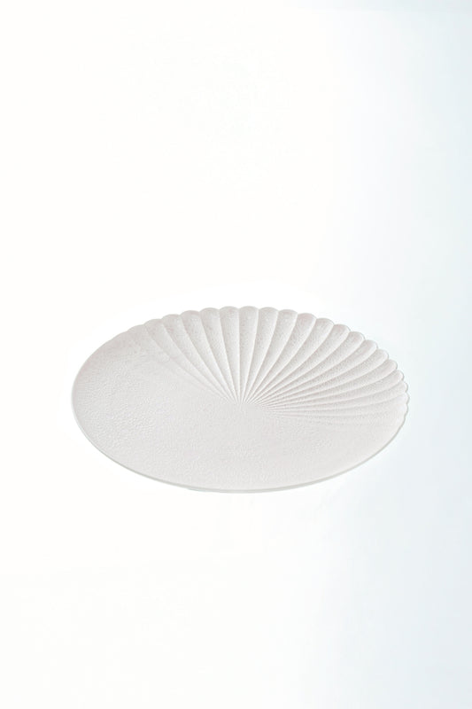 【旅皿】泡化粧ピンクパール 16cmプレート