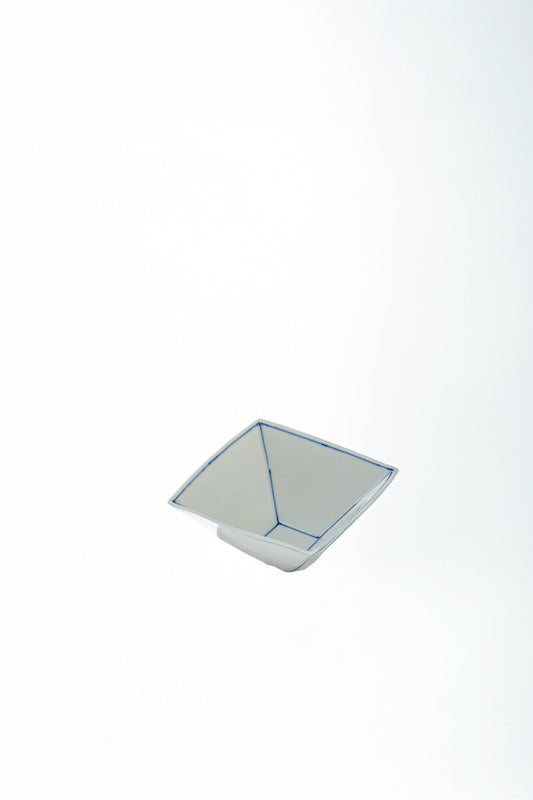 【旅皿】ライン スクエアボウル